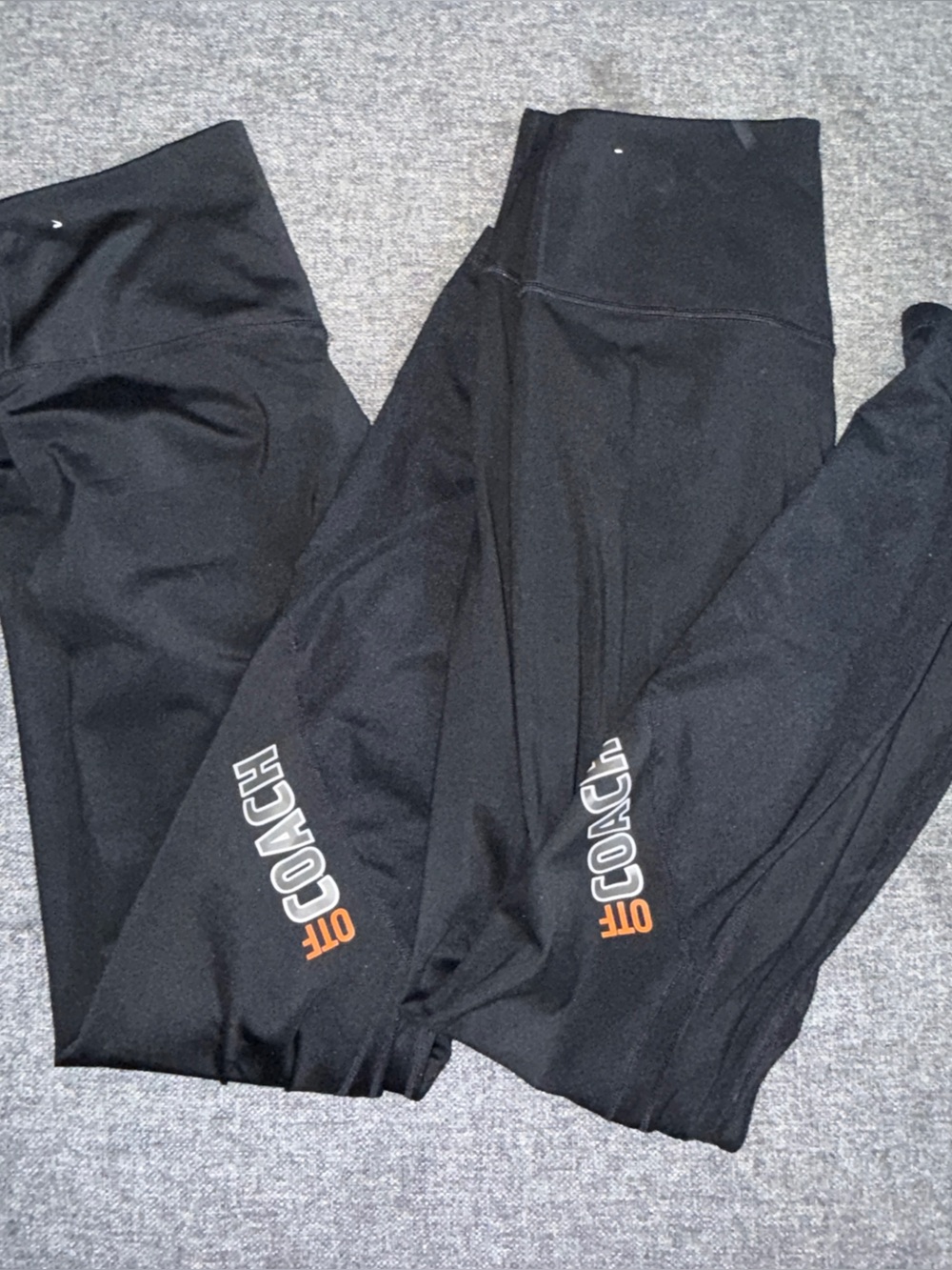 2 pairs of Orangetheory Coach Mesh Leggings